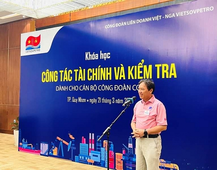 Công đoàn Vietsovpetro tổ chức đào tạo công tác tài chính