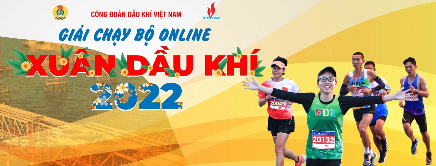 Giải chạy online Xuân Dầu khí 2022: Hơn 500 NLĐ đăng ký trong ngày đầu mở cổng