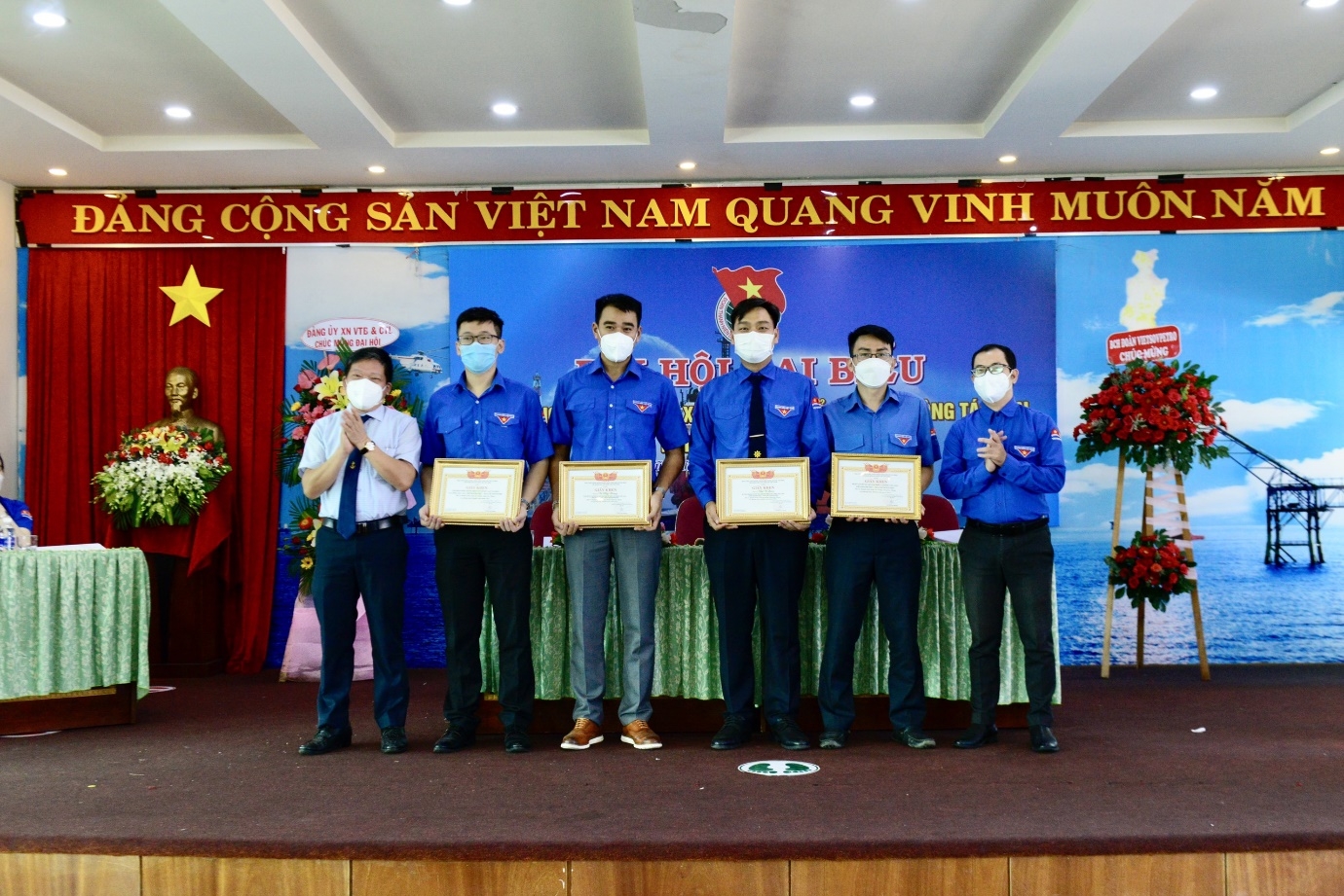 Đại hội Đại biểu Đoàn Thanh niên Xí nghiệp Vận tải biển và Công tác lặn lần thứ VIII, nhiệm kỳ 2022 - 2027