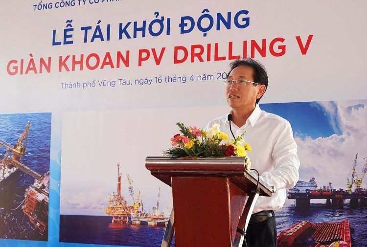 PV Drilling tái khởi động giàn khoan PV DRILLING V