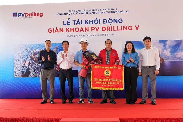 PV Drilling tái khởi động giàn khoan PV DRILLING V