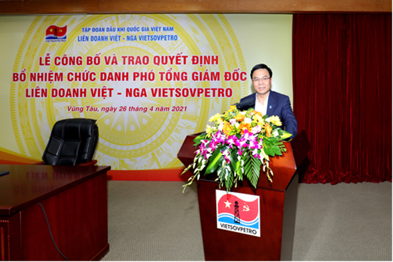 Bổ nhiệm Phó Tổng Giám đốc Liên doanh Việt – Nga Vietsovpetro
