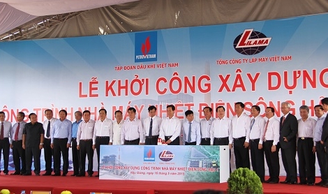 Khởi công xây dựng Nhà máy Nhiệt điện Sông Hậu 1