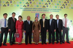 Đạm Cà Mau chính thức có mặt tại Campuchia