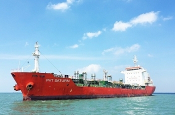 PV Trans nhận tàu PVT Saturn tại Singapore