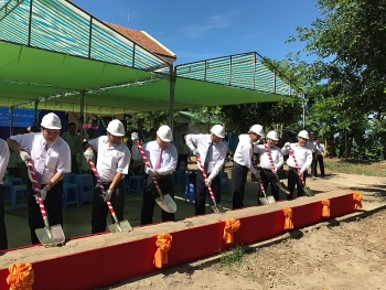 Vietsovpetro khởi công xây dựng trường mầm non tại An Giang