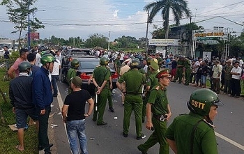Thông tin chính thức vụ giang hồ vây xe chở cảnh sát ở Đồng Nai