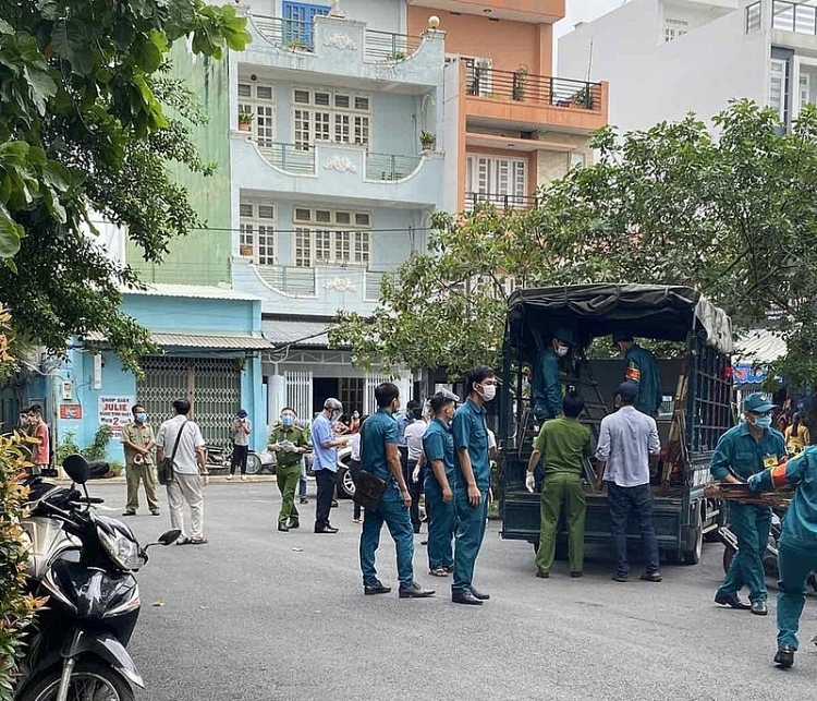 TP HCM: Phong tỏa một tòa nhà chung cư Bộ Công an