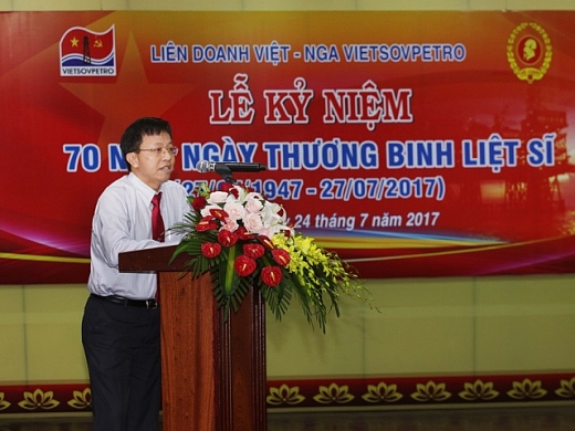 vietsovpetro hop mat ky niem 70 nam ngay thuong binh liet si