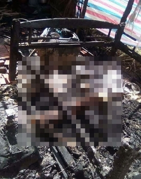 Kiên Giang: Tẩm xăng đốt chồng vì bị bạo hành