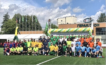 Vietsovpetro tham gia Giải thể thao của Công ty AO Zarubezhneft