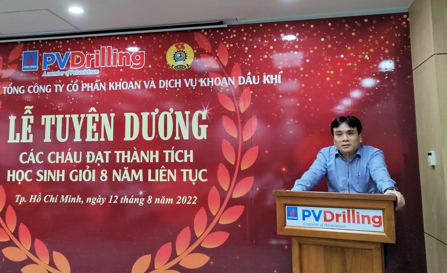 PV Drilling tuyên dương con em CBCNV có thành tích học tập xuất sắc năm học 2021-20122