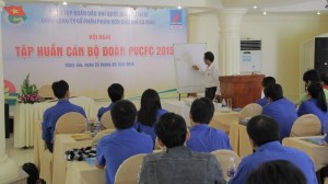 PVCFC tổ chức tập huấn công tác Đoàn năm 2015