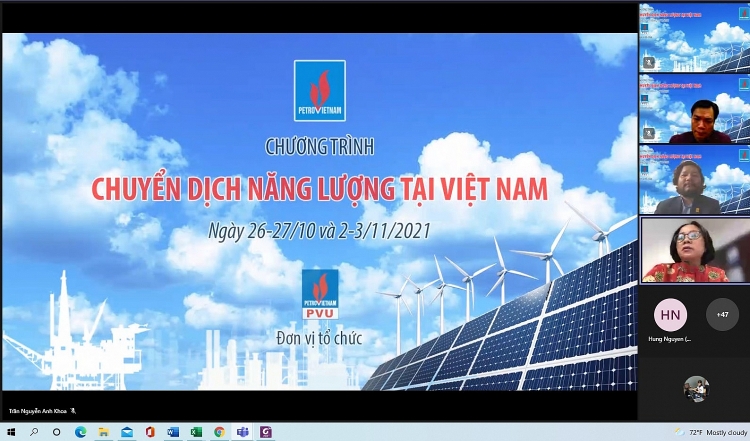 Petrovietnam, PVU tổ chức chương trình đào tạo “Chuyển dịch năng lượng tại Việt Nam”