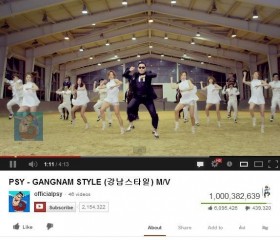 “Gangnam Style” vượt ngưỡng 1 tỷ lượt xem trên Youtube