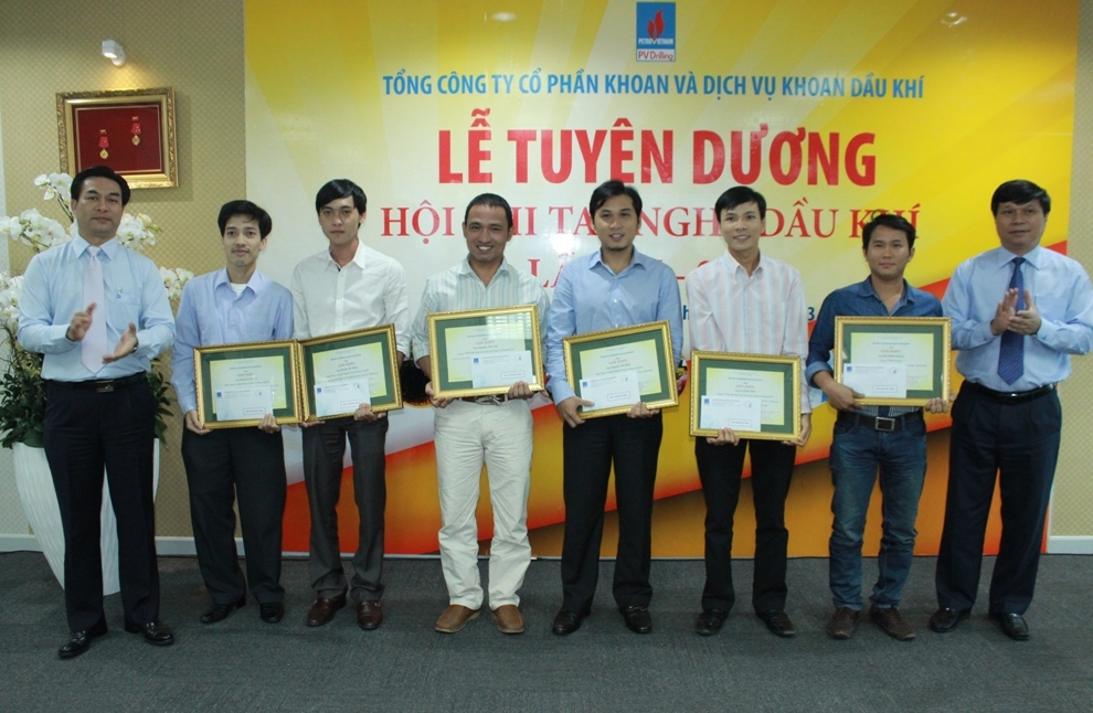 PV Drilling tuyên dương thành tích đoạt giải cao tại Hội thi Tay nghề Dầu khí