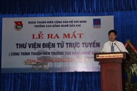 Trường Cao đẳng nghề Dầu khí đưa vào sử dụng "Thư viện điện tử trực tuyến"