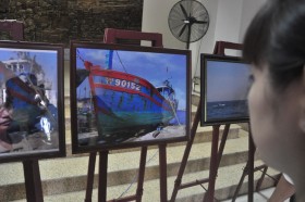Đà Nẵng: Triển lãm hình ảnh tàu cá bị Trung Quốc đâm chìm