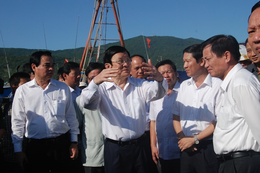 Chủ tịch nước Trương Tấn Sang: "Biển đảo của ta, ta phải bảo vệ bằng mọi giá"