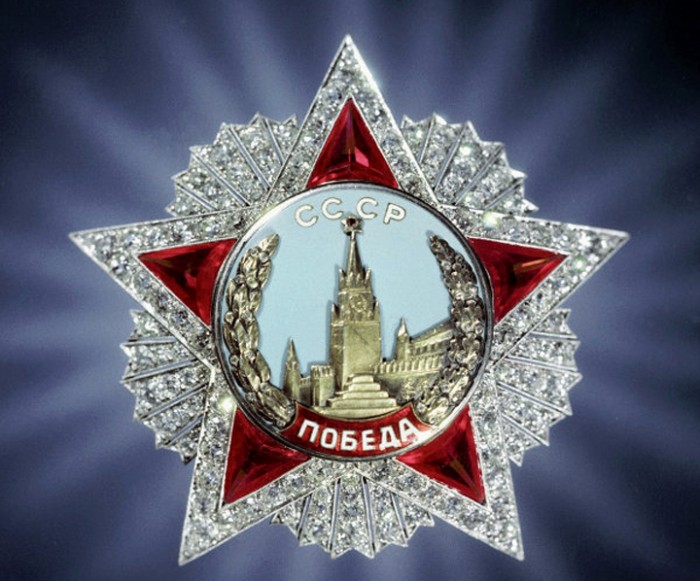 Орден "Победа" - Huân chương cao quý nhất của quân đội Liên Xô