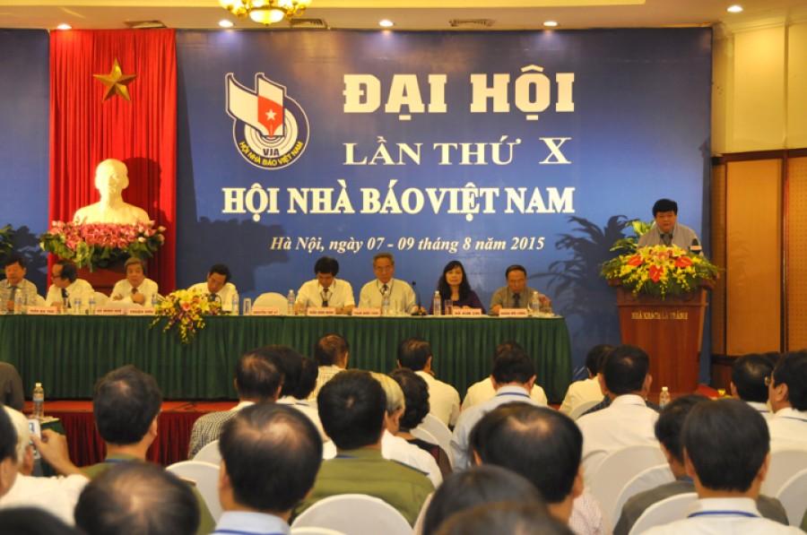 Khai mạc Đại hội lần thứ X Hội Nhà báo Việt Nam (nhiệm kỳ 2015-2020)