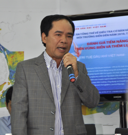 Dự án “Đánh giá tiềm năng dầu khí trên vùng biển và thềm lục địa Việt Nam” đạt điểm xuất sắc