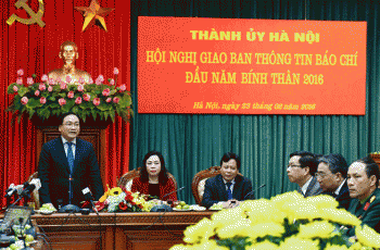 Bí thư Hoàng Trung Hải: Hà Nội sẽ 'lắng nghe' báo chí