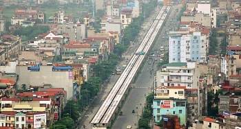 Chạy thử tàu tuyến đường sắt Cát Linh - Hà Đông vào tháng 10