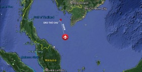 Phát hiện xuồng cứu sinh cách đảo Thổ Chu 140km