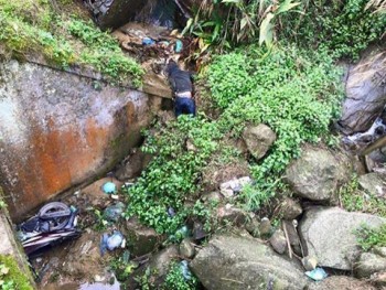 Thanh niên tử vong dưới khe suối ở Sa Pa