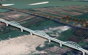 Đường sắt đô thị vượt sông Hồng cách cầu Long Biên 75m