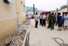 5 binh gas phat chay trong quan an dong khach