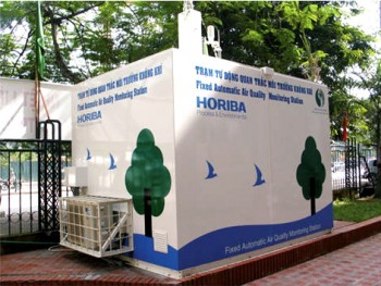 Hà Nội lắp đặt 80 trạm quan trắc môi trường tự động