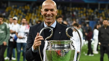 Zidane hạnh phúc khi kiến tạo nên lịch sử cho Real