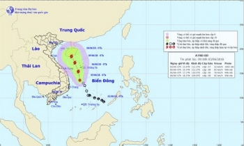 Áp thấp nhiệt đới sẽ mạnh lên thành bão khi gần quần đảo Hoàng Sa