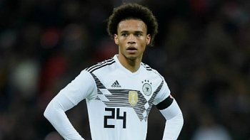 Sane bị loại khỏi tuyển Đức dự World Cup 2018