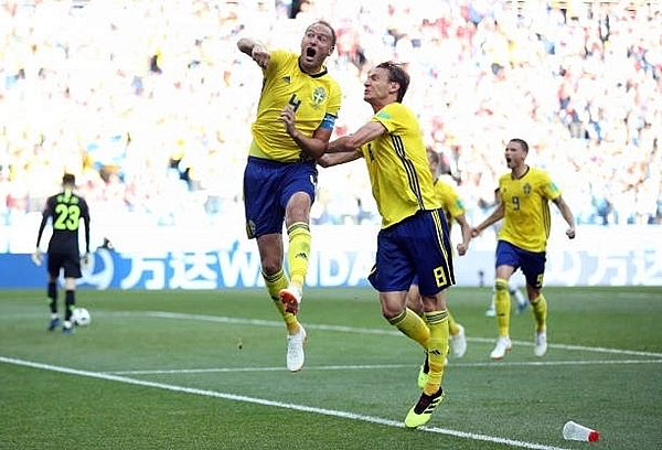 Kết quả World Cup 2018: Thuỵ Điển thắng Hàn Quốc nhờ công nghệ VAR