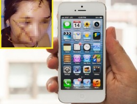 Cảnh sát cơ động vây bắt kẻ rạch mặt cướp iPhone 5