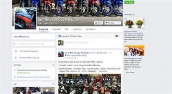Giả mạo trang web Hải quan để bán xe máy lậu
