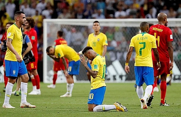 Bỉ loại Brazil, gặp Pháp ở bán kết World Cup