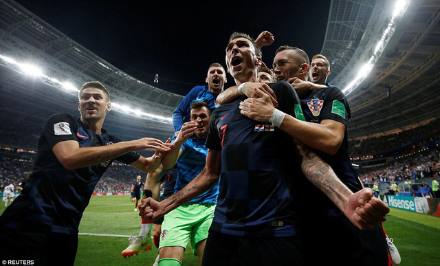 Kết quả World Cup 2018: Croatia lội ngược dòng hạ tuyển Anh