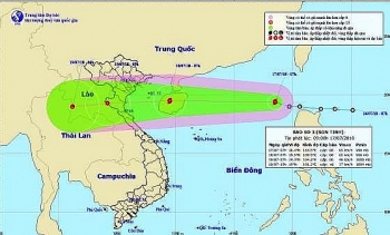 Cơn bão số 3 hình thành trên Biển Đông