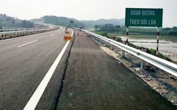 Dừng thu phí nếu chưa khắc phục xong lún trên cao tốc Nội Bài - Lào Cai