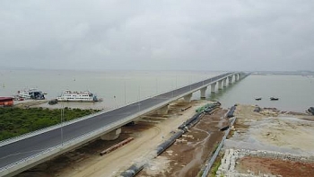 Cầu vượt biển dài nhất Việt Nam thông xe vào dịp Quốc khánh 2-9