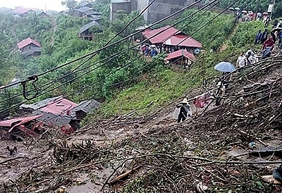 Lai Châu: 11 người chết và mất tích do mưa lũ