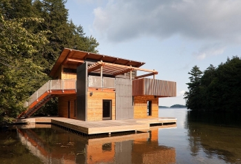 Những thiết kế nhà cạnh hồ nước tuyệt đẹp