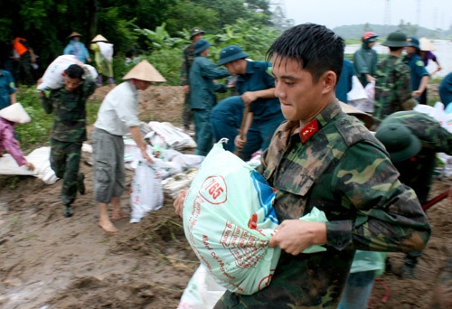 Bộ Quốc phòng huy động nửa triệu người ứng phó bão Bebinca