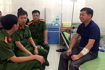 Phó Công an huyện Tam Nông bị thương khi khống chế kẻ "ngáo đá" ôm bình gas cố thủ