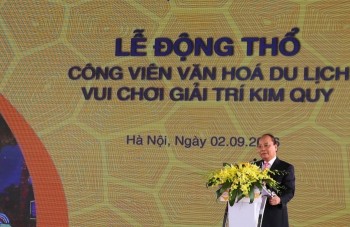 Động thổ dự án công viên nghìn tỷ tại Hà Nội