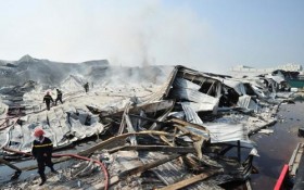 Vụ hỏa hoạn tại Công ty Diana: Không có thiệt hại về người